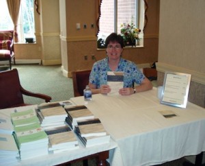 Elaine Ludy Klonicki at a Book Signing at The Heritage in Raleigh NC