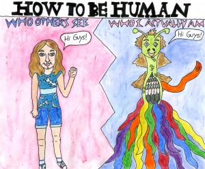 Illustration from How to Be Human