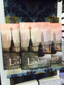 The Lodger in Waterstones' Shop Window